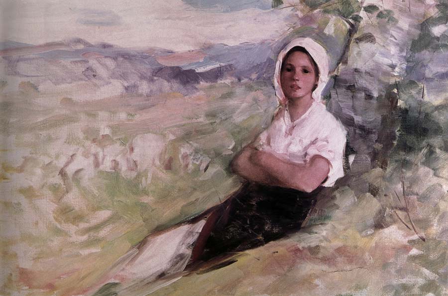 Nicolae Grigorescu Sepherdess